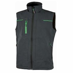 U-Power - Gilet de travail en tissu gris vert SATURN Gris / Vert Taille L - L gris 8033546465172_0