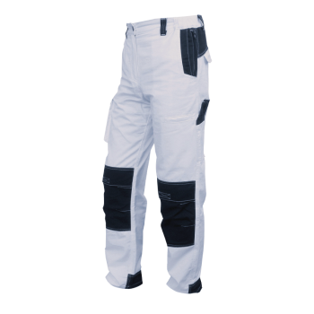 Pantalon performance blanc  noir  -  DULARY  -  Réf. AG02249_0