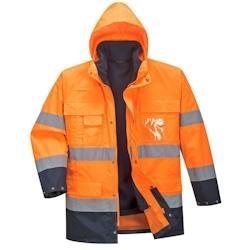 Portwest - Parka de travail 3 en 1 HV Orange / Bleu Marine Taille 2XL - XXL orange 5036108275274_0