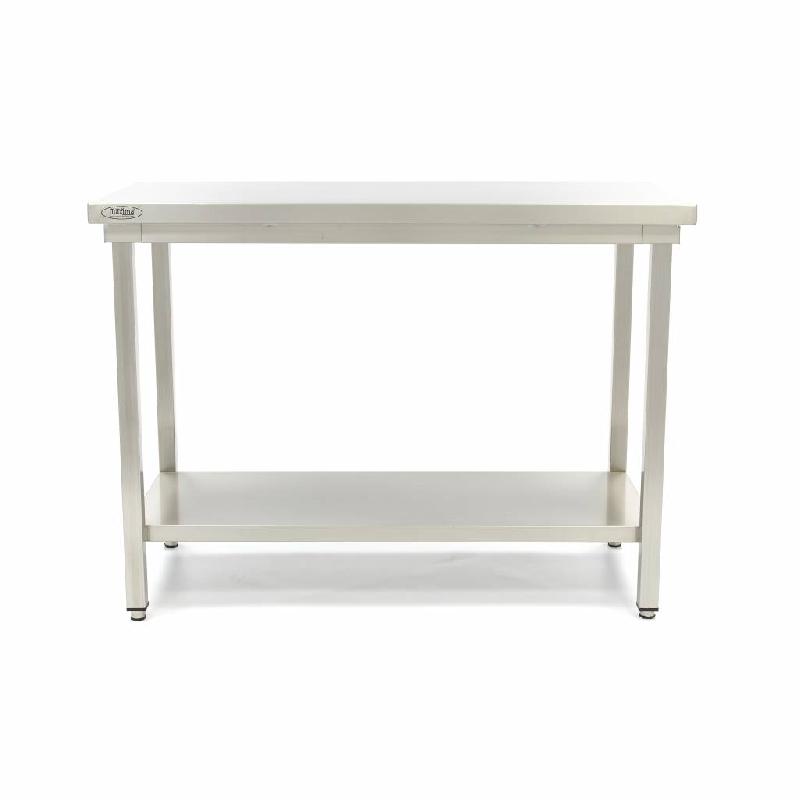 Table en acier inoxydable - 80 x 70 cm - hauteur réglable Maxima 09364003_0