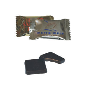 Carré de chocolat noir - Emballage flow pack_0