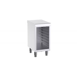 Distform Module avec Plan de Travail Central Gastronorm Profondeur 700mm Inox 1000x700x700x850mm - 641094472719_0