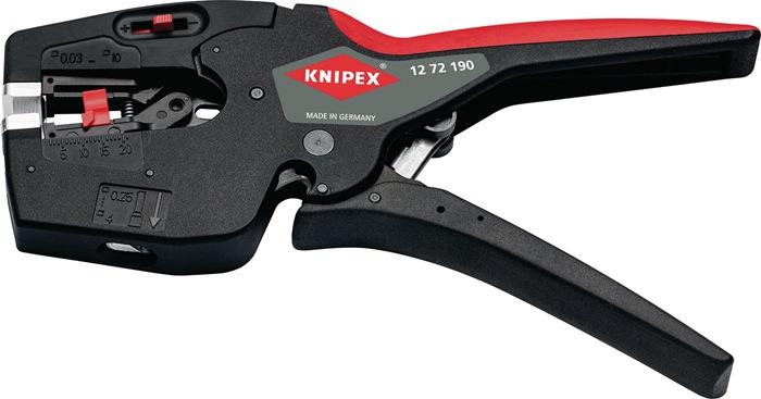 Pince à  dénuder et à  sertir longueur 190 mm 0,03 - 10 mm² (AWG 32 - 8) KNIPEX_0