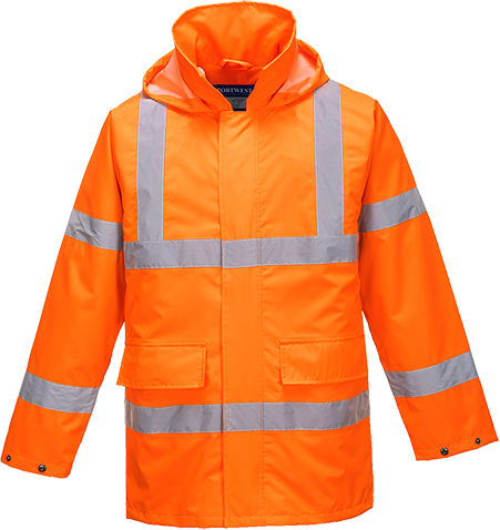 Veste de pluie lite traffic orange s160, m_0