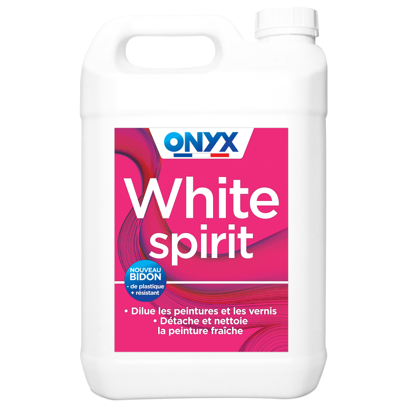 White Spirit - Diluant et nettoyant pour peintures et vernis - ONYX - Réf. AG01147_0