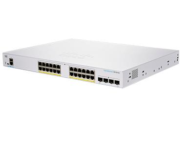 Cisco CBS350-24FP-4X-EU commutateur réseau Géré L2/L3 Gigabit Ethernet (10/100/1000) Argent_0