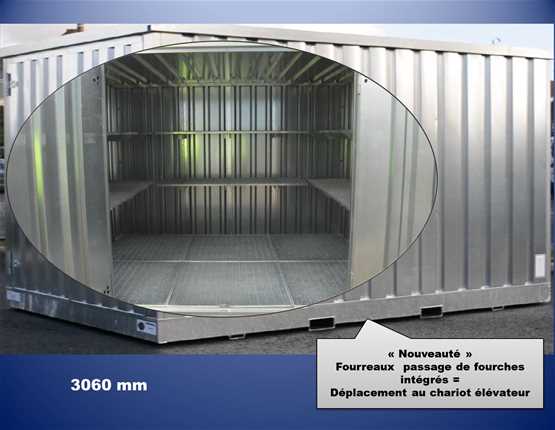 Module de stockage extérieur / 3 ML - MSRA3G-PP-BG ou MSR3AG-PF-BG_0