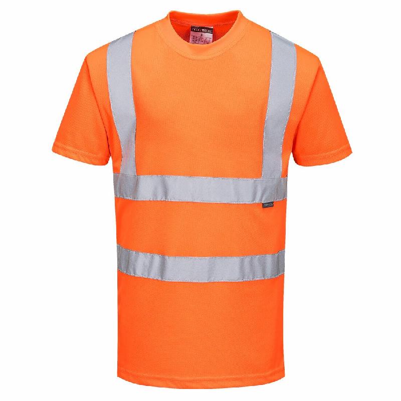 T-shirt Haute visibilité orange Portwest - Tailles : XL_0