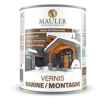 Vernis  Bois Extérieur Marine Montagne  -  MAULER  -  Réf. AG01201_0