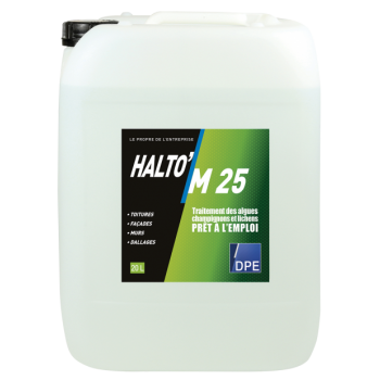 Produit curatif et préventif pour toitures, façades et terrasses - Halto'm 25 - réf. Ag00118_0