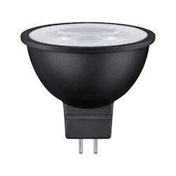 Paulmann Standard 12 V Réflecteur LED GU5,3 Pack de 1  445lm 6,5W 2700K gradable Noir mat 28757 - noir 28757_0