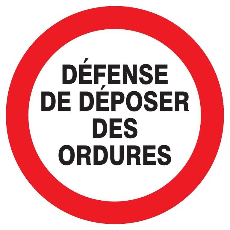 Panneaux adhésifs ronds 300 mm interdictions obligations - ADPNR-TL04/DDOR_0