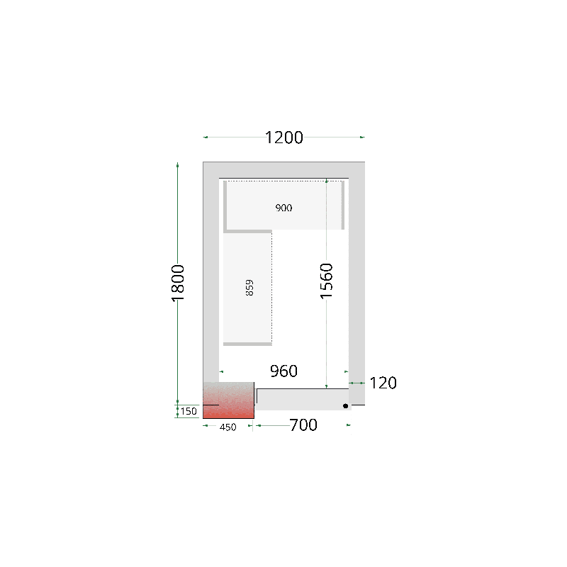 Panneaux de chambre froide 120 mm_0