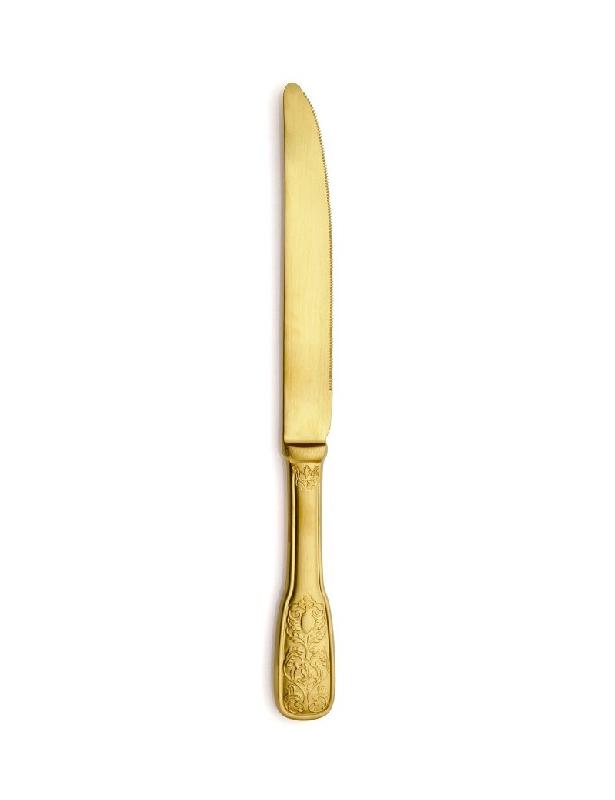 Couteau de table Versailles Satin Gold Inox 18/10 Q25_0