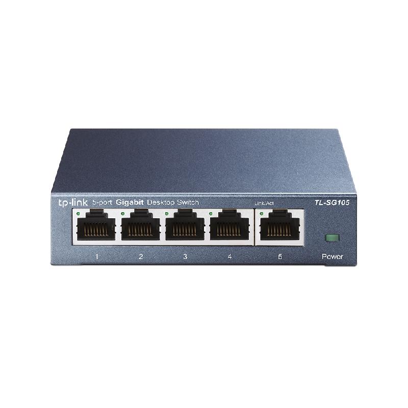 TP-Link TL-SG105 commutateur réseau Non-géré L2 Gigabit Ethernet (10/100/1000) Noir_0