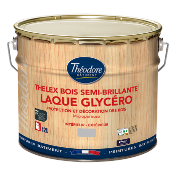 Peinture laque microporeuse semi-brillante - Glycéro - Réf. Ag00859 - Theodore_0