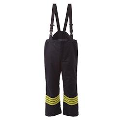 Portwest - Sur pantalon imperméable spécial incendie Bleu Marine Taille S - S 5036108207916_0