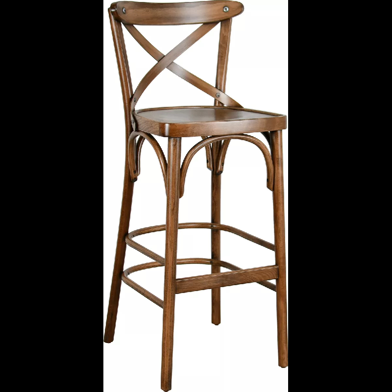 Tabouret CROZET - Hêtre bois courbé - Vintage - Bistrot - Référence 00550004VINTAGE_0