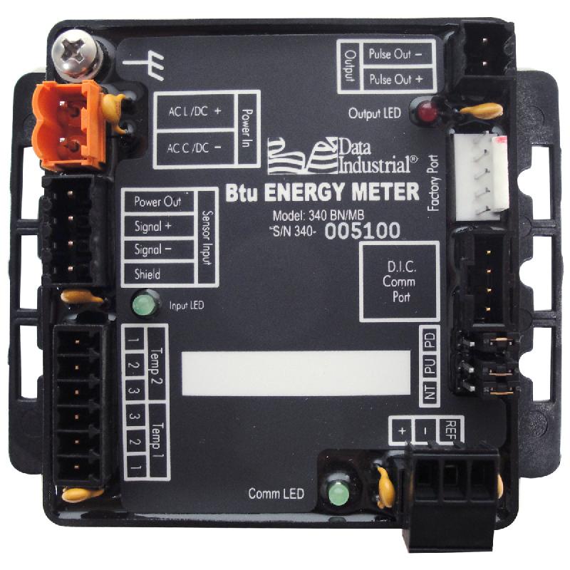 Émetteur d'énergie 340 bn/mb btu - badger meter pour sous-comptage en chauffage hydronique ou eau froide_0