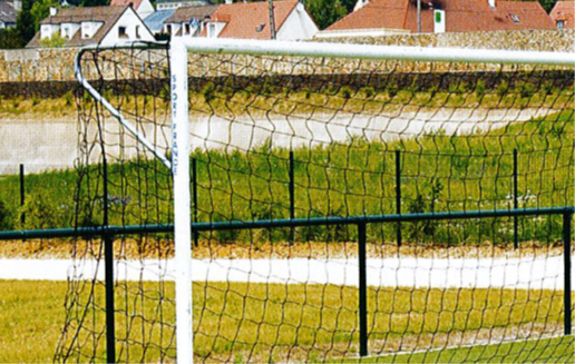 Buts de Football 6m x 2.10m Compétition Entrainement - Aluminium poudré blanc - Ref : S72027AP_0