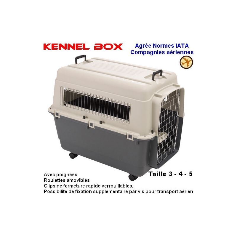 Cage De Transport Kennel Box Pour Chien Ou Chat Modele Avion Designation Kennel Box Type T5 Taille Kennel Box Morin Comparer Les Prix De Cage De