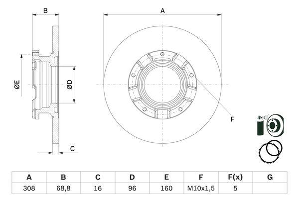 DISQUE DE FREIN BOSCH 0986479F62_0