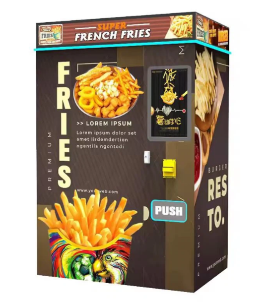 Distributeur automatique de frites commerciales_0