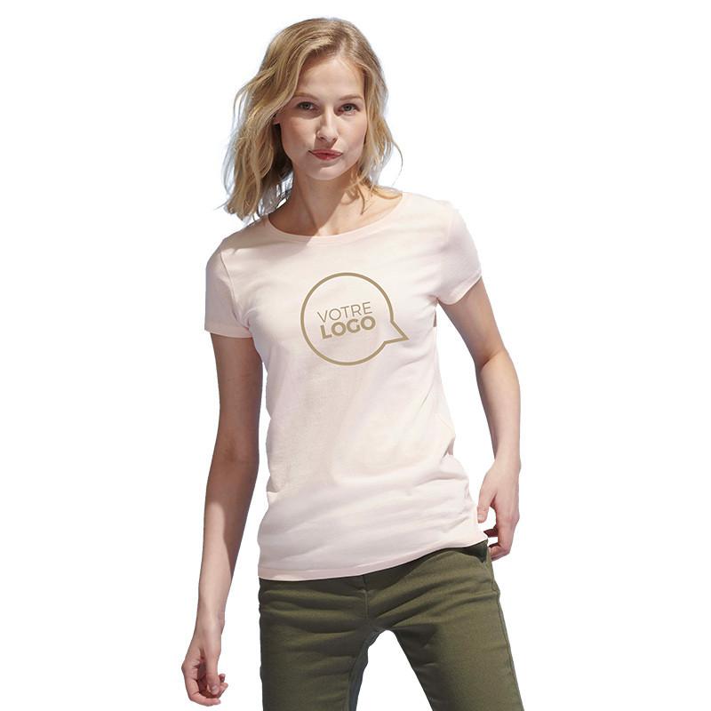 Tee-shirt coton bio Milo Women couleur - Tee-shirts personnalisés couleur_0