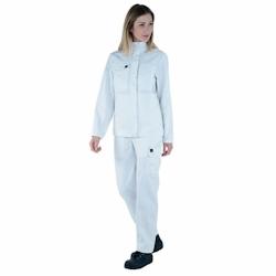 Lafont - Pantalon de travail pour femmes JADE Blanc Taille XS - XS blanc 3609705776653_0