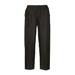 Portwest - Pantalon de pluie pour hommes CLASSIC Noir Taille 6XL - XXXXXXL 5036108296279_0