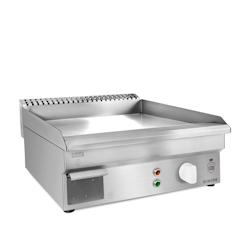 Romux® - Plaques de cuisson électrique en chrome dur 100 cm / Plaques de cuisson professionnel pour la restauration à chauffe rapide_0