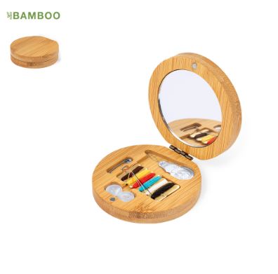 Set de couture pratique avec étui en bambou - Atriax 20353_0