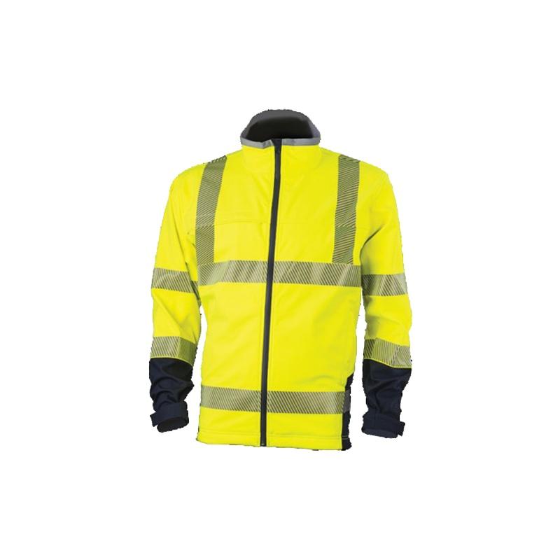 Veste de travail softshell haute visibilité COVERGUARD station access_0