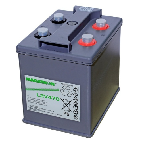 Batterie exide MARATHON L2V470 2V 470ah_0