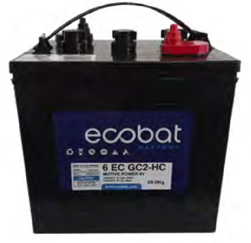 Lot de 4 batteries Ecobat 6ECGC2HC 6V 235Ah - 40208629-defaultCombination_0