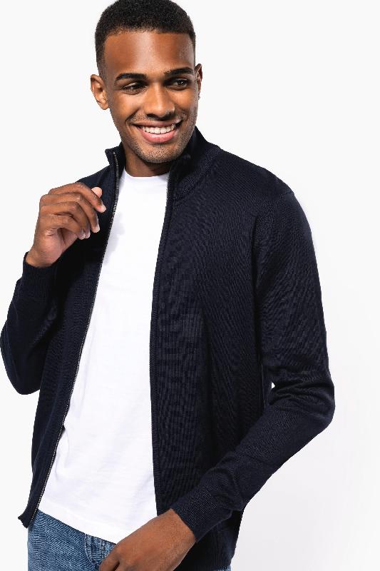 Cardigan zippé homme -  Réf: K961_0