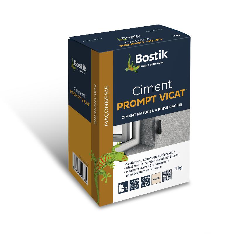 Ciment prompt vicat® sac de 1kg - BOSTIK - 30602263 - 738752_0