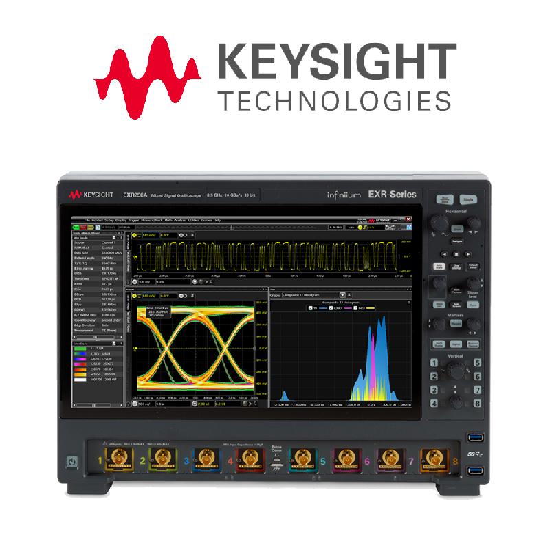 EXR-SERIE | Oscilloscopes Keysight série EXR, 4 ou 8 voies, 500 MHz à 6 GHz, 10 bits, écran tactile 15.6''_0