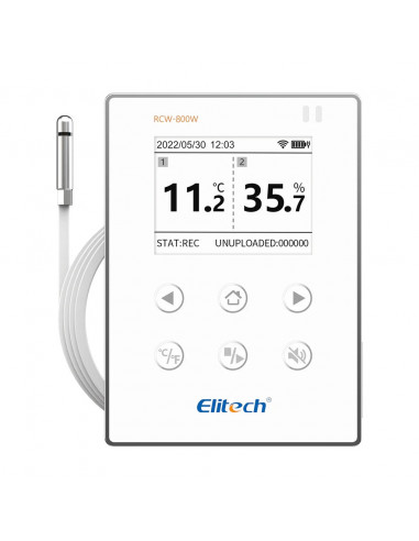 RCW-800-THE Enregistreur de température humidité wifi connecte avec alarmes en temps réel_0