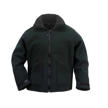 VESTE EN LAINE MICRO POLAIRE SHARKI - NOIRE - 100 % POLYESTER 600 G/M²  - COVERGUARD | 5SHVB_0