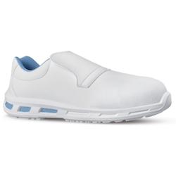 U-Power - Chaussures de sécurité basses hydrofuges BLANCO - Environnements chimiques et humides - S2 SRC Blanc Taille 40 - 40 blanc matière synthé_0