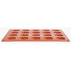 Plaque 20 mini-madeleines en silicone Pavoni Formaflex - EQN939_0