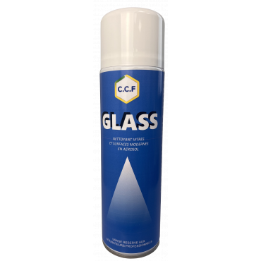 Nettoyant vitres GLASS en aérosol 500 ml - Sans traces - Parfum agréable_0