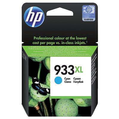 Cartouche HP 933 XL cyan pour imprimantes jet d'encre_0