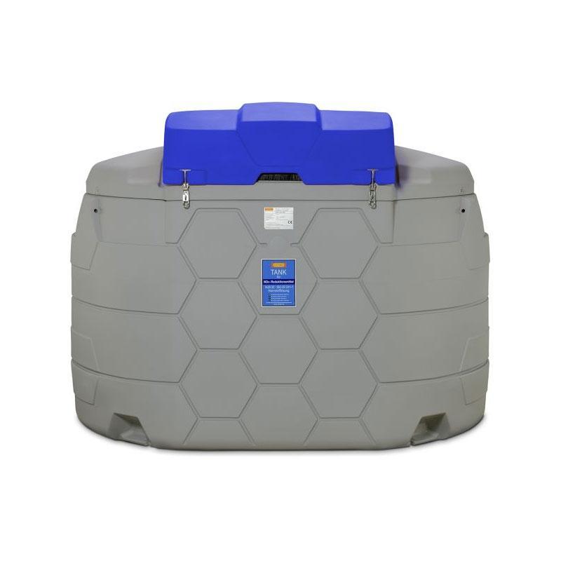 Cuve 5 000 litres BLUE CUBE Indoor ECO - Pour diesel, biodiesel, lubrifiant, fioul, AdBlue®, lave-glace, liquide de refroidissement - CEMO - 91319_0