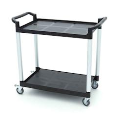 Maxima Chariot de service - 2 étagères en plastique - 103 x 50,5 cm - 3701117765345_0