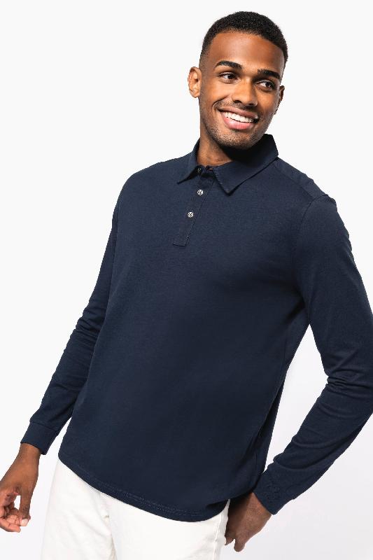 Polo jersey manches longues homme -  Réf: K264_0