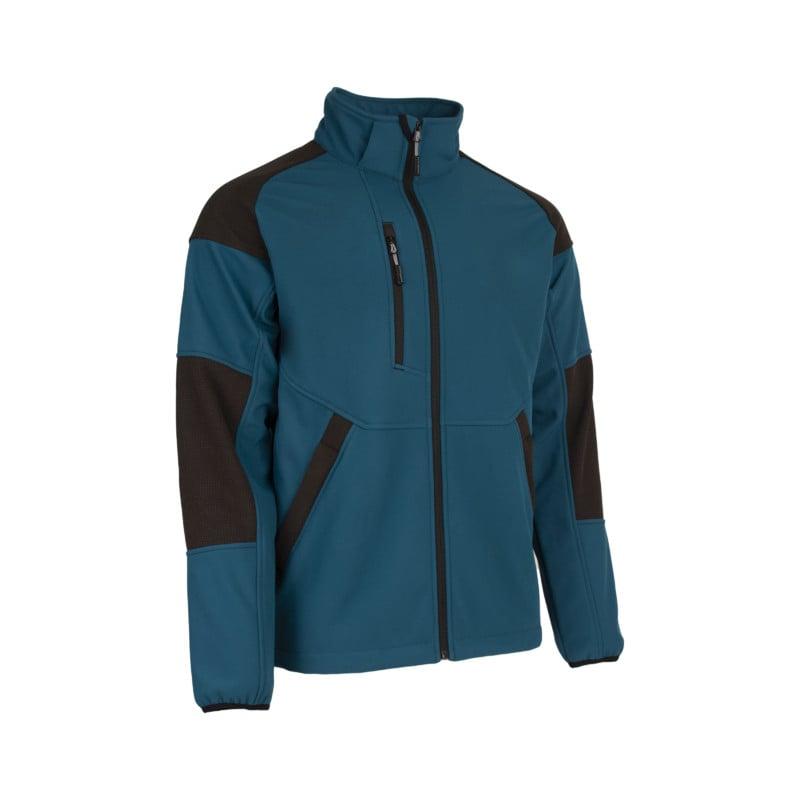 Veste Softshell - YUKI II - Ripstop 94% PES/6% EA + TPU membrane + Polaire - 350g/m2 - Pétrole - COVERGUARD | 5YKY320_0