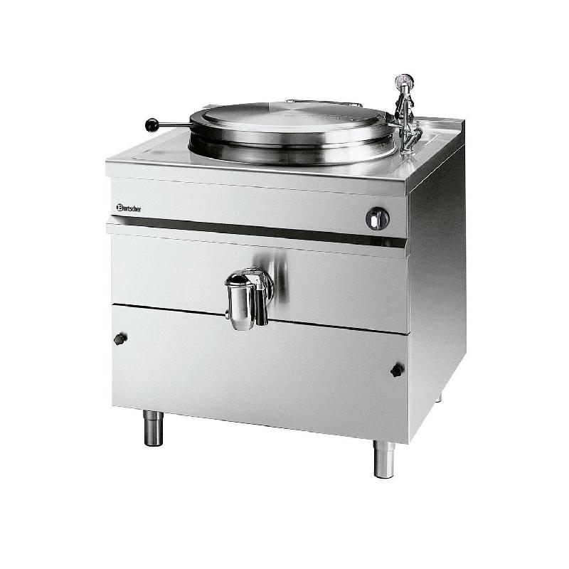 Marmite inox électrique 135 Litres, (Ø)600 mm, 18 000 W, 400 V - TRI_0