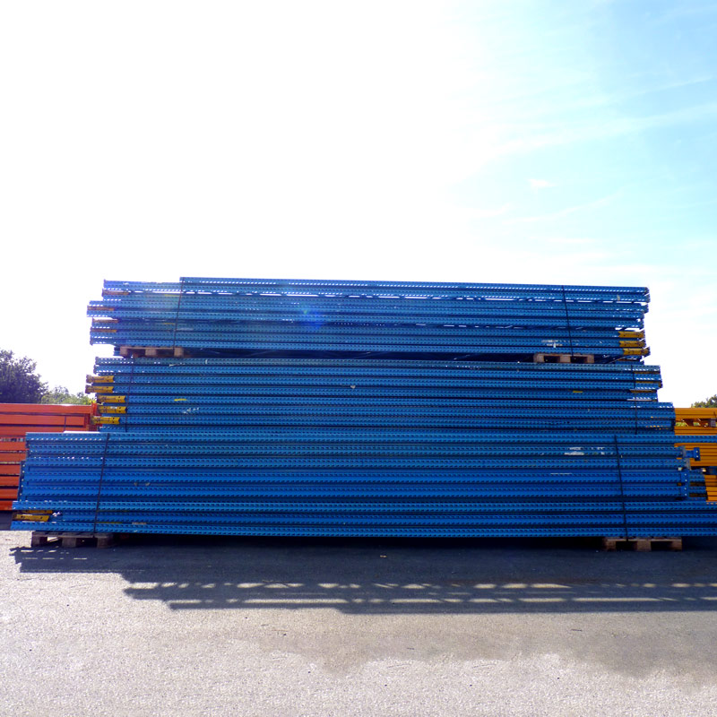 Rack à palettes d'occasion 88 mètres linéaires, composé de 30 échelles de 3500mm/850mm_0